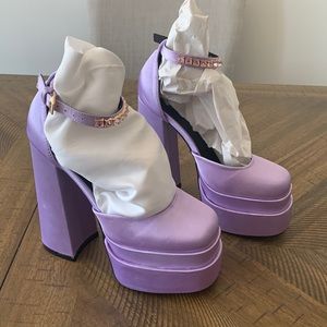 Chunky Thick High Heels Platform Heels size 6.5